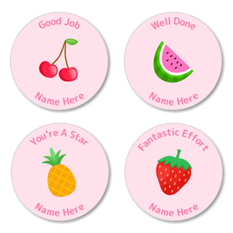 Fruit Reward Stickers