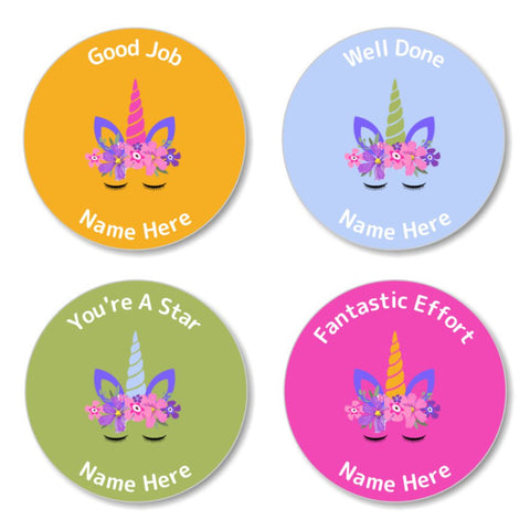 Unicorn Reward Stickers