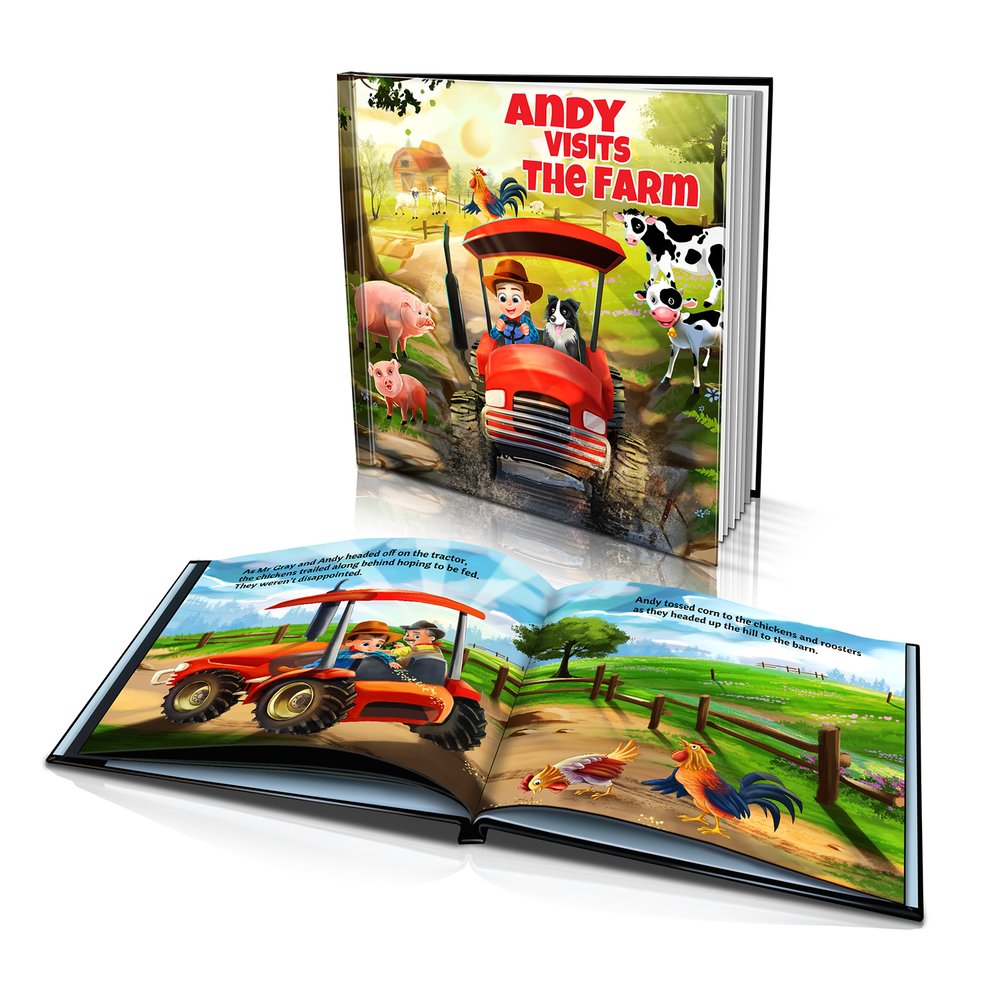 Hard Cover Story Book - Farm Animals