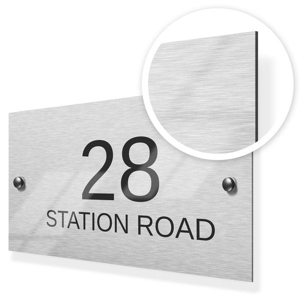 Steel Pattern Large Metal House Sign Harvey Norman Photos