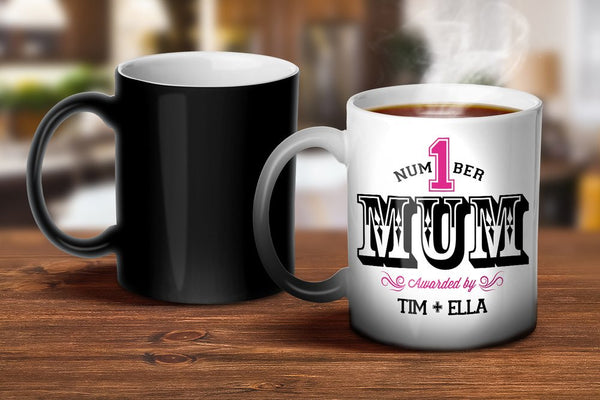 Personalised Mother&#39;s Day Magic Wow Mugs