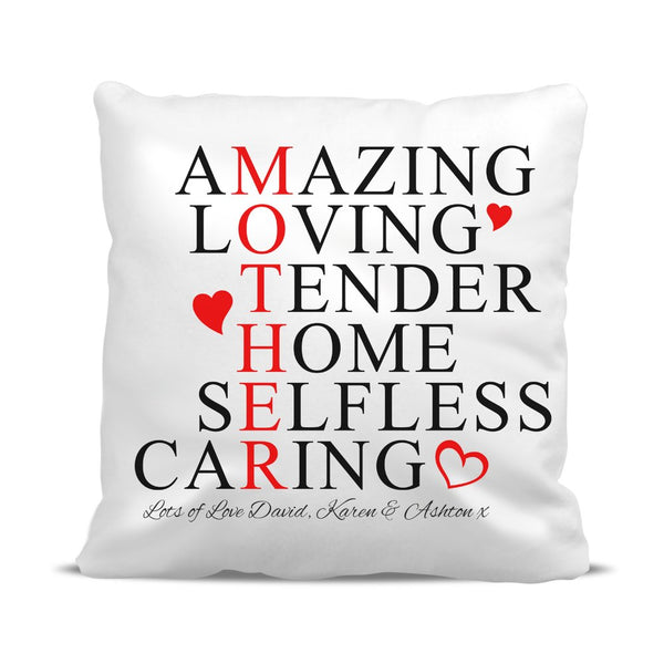 Personalised Mother&#39;s Day Cushion Covers