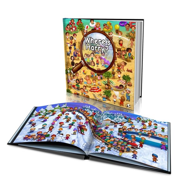 Where's Harry? Hard Cover Story Book Harvey Norman Photos