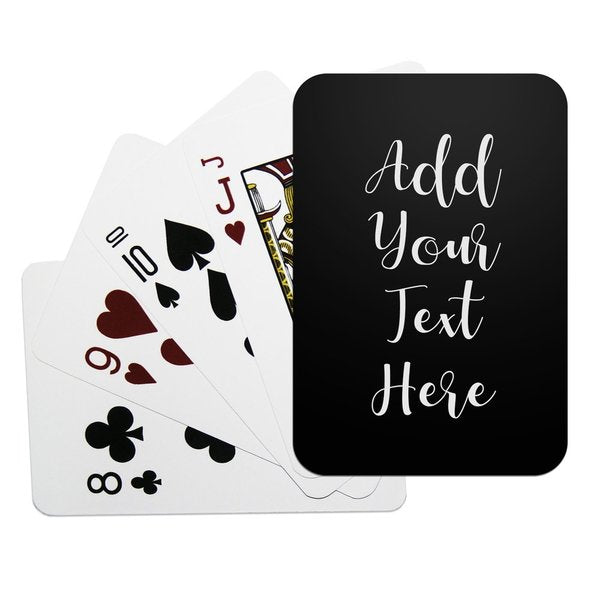 Personalised Father&#39;s Day Playing Cards