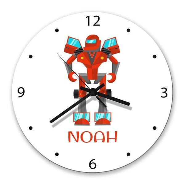 Robot Glass Clock Harvey Norman Photos