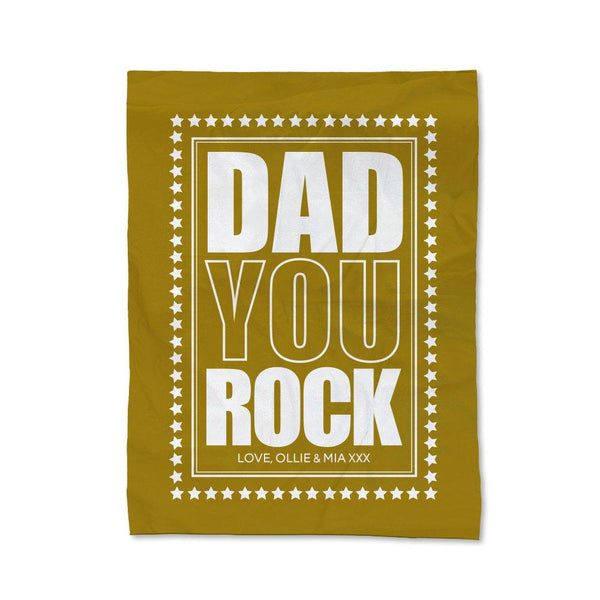 Personalised Father&#39;s Day Blankets