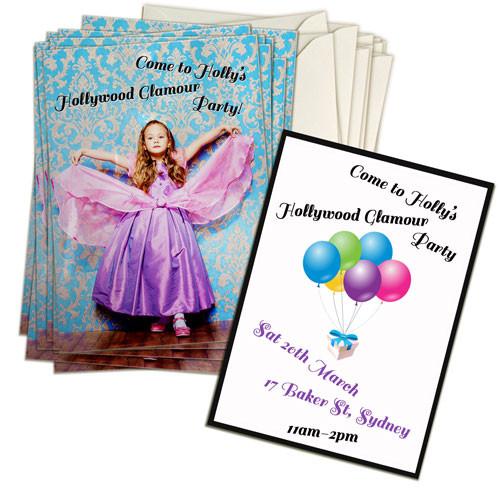 5x7" Double Sided Invitation Card (20 pack)