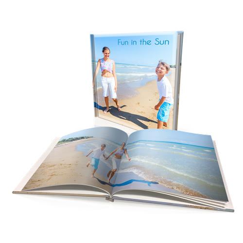 12x12" Premium Personalised Padded Cover Book Harvey Norman Photos