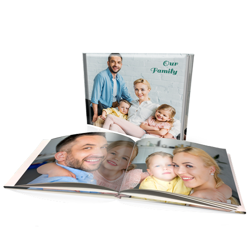 12 x 16" Premium Personalised Padded Cover Book