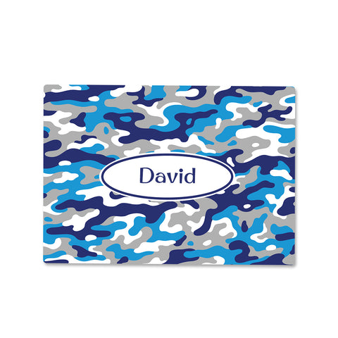 Large Camo Wipe Clean Placemat