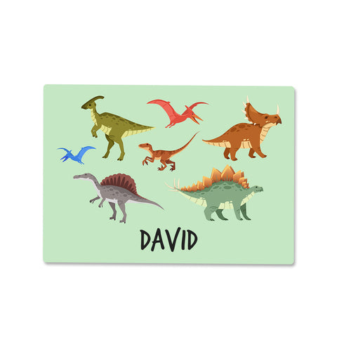 Small Dinosaur Wipe Clean Placemat