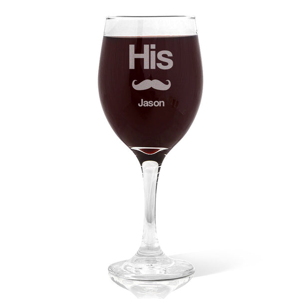 His Wine 410ml Glass