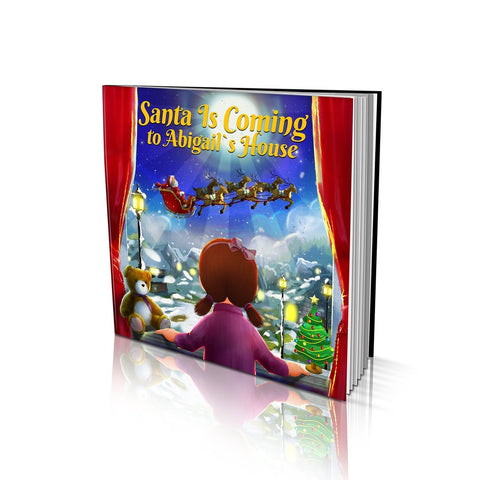 Large Soft Cover Story Book - Santa is Coming