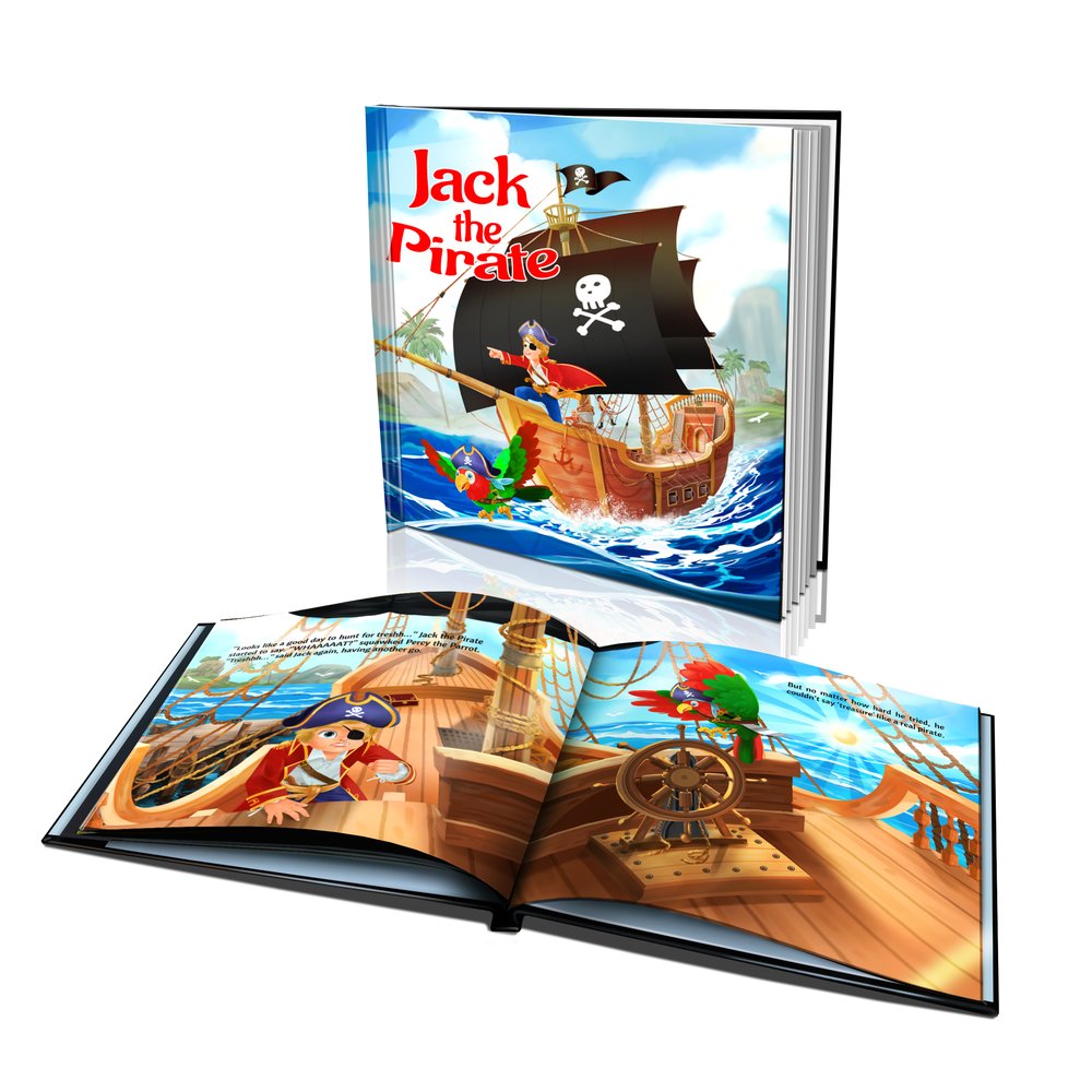 Hard Cover Story Book - The Pirate Who Forgot How To Say Arrggghhhh!