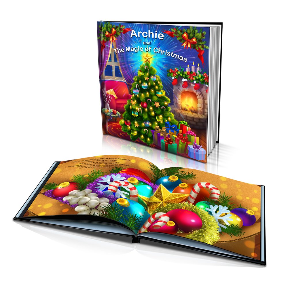 Large Hard Cover Story Book - The Magic of Christmas Volume 1
