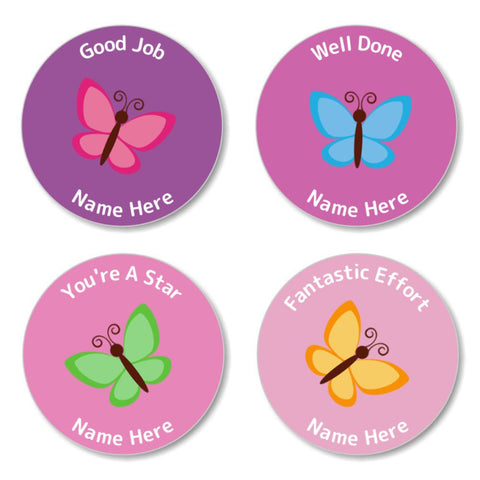 Butterfly Reward Stickers