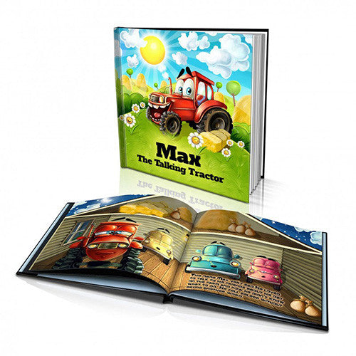 Hard Cover Story Book - The Talking Tractor