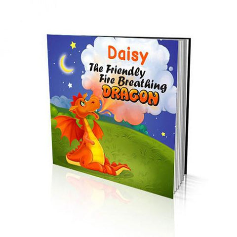 Large Soft Cover Story Book - The Friendly Fire Breathing Dragon