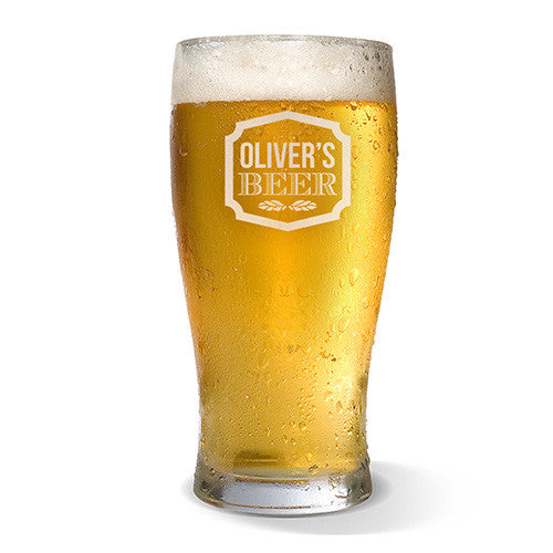 Sign Design Standard 425ml Beer Glass