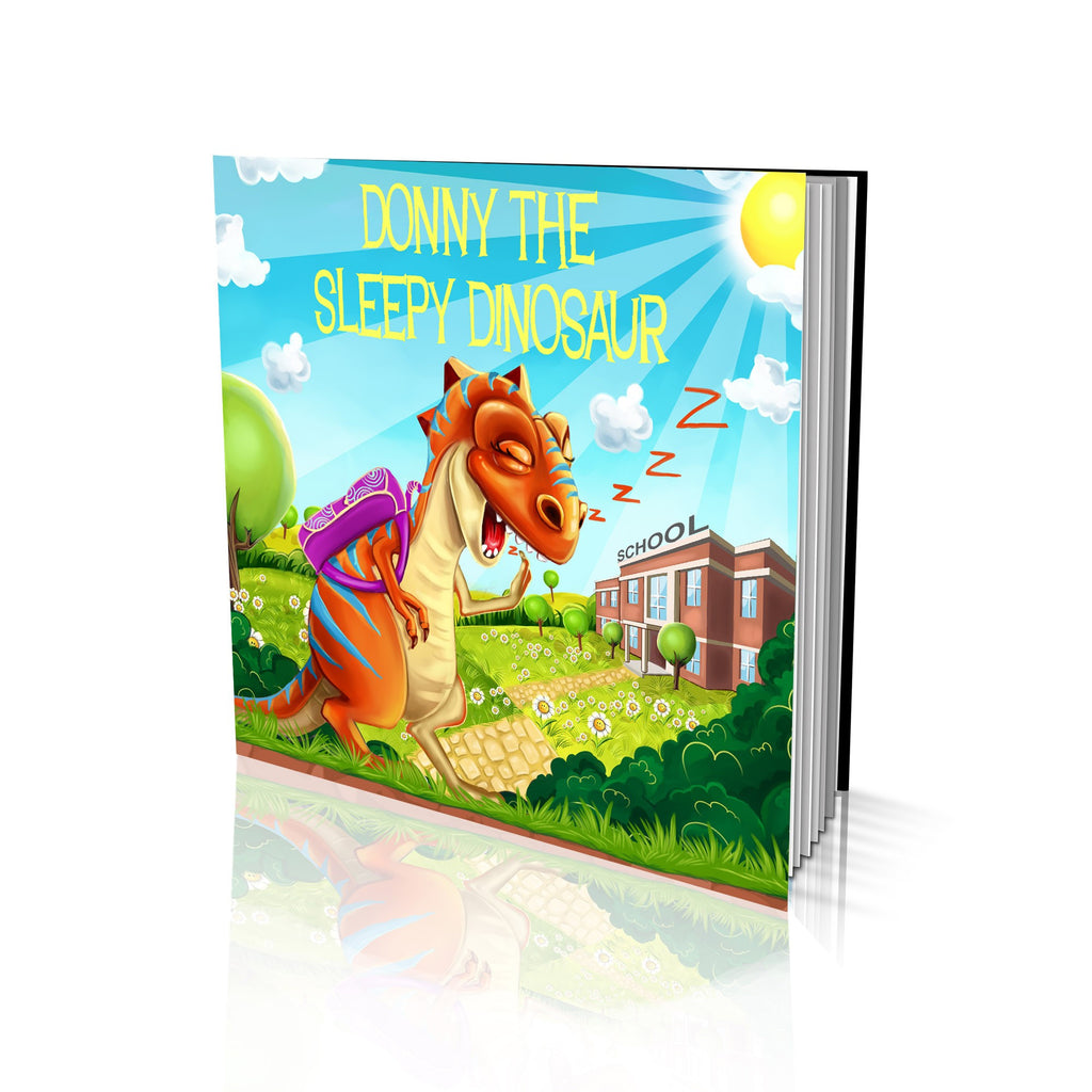 Soft Cover Story Book - The Sleeping Dinosaur
