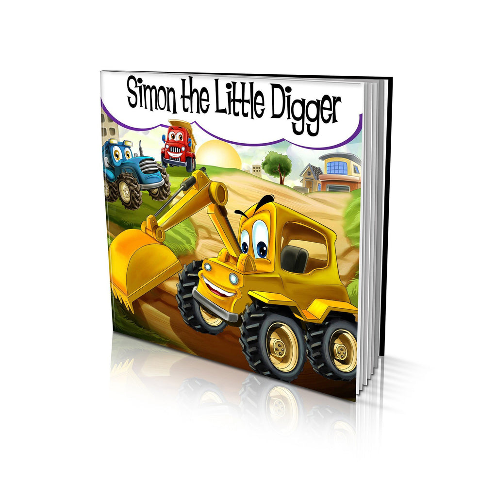 Large Soft Cover Story Book - The Little Digger