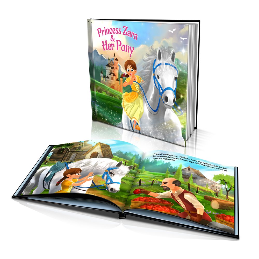 Hard Cover Story Book - The Princess/Prince and the Pony