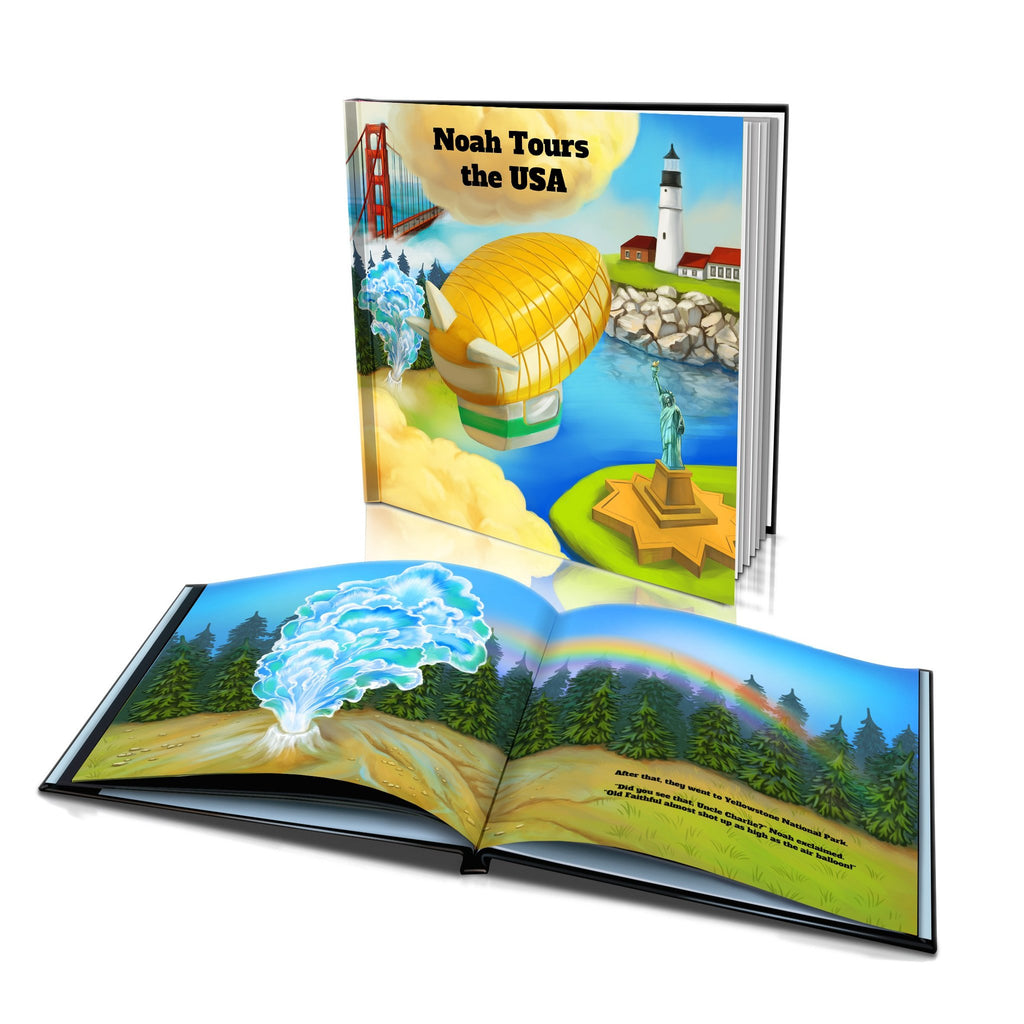 Large Hard Cover Story Book - Tours USA