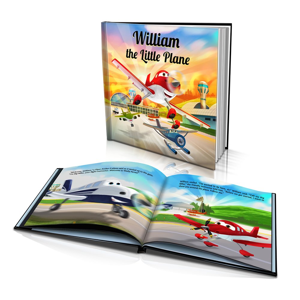Hard Cover Story Book - The Little Plane