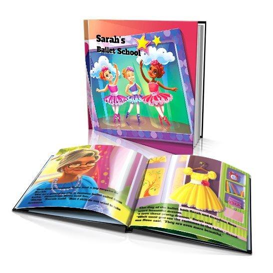 Large Hard Cover Story Book - Ballet School