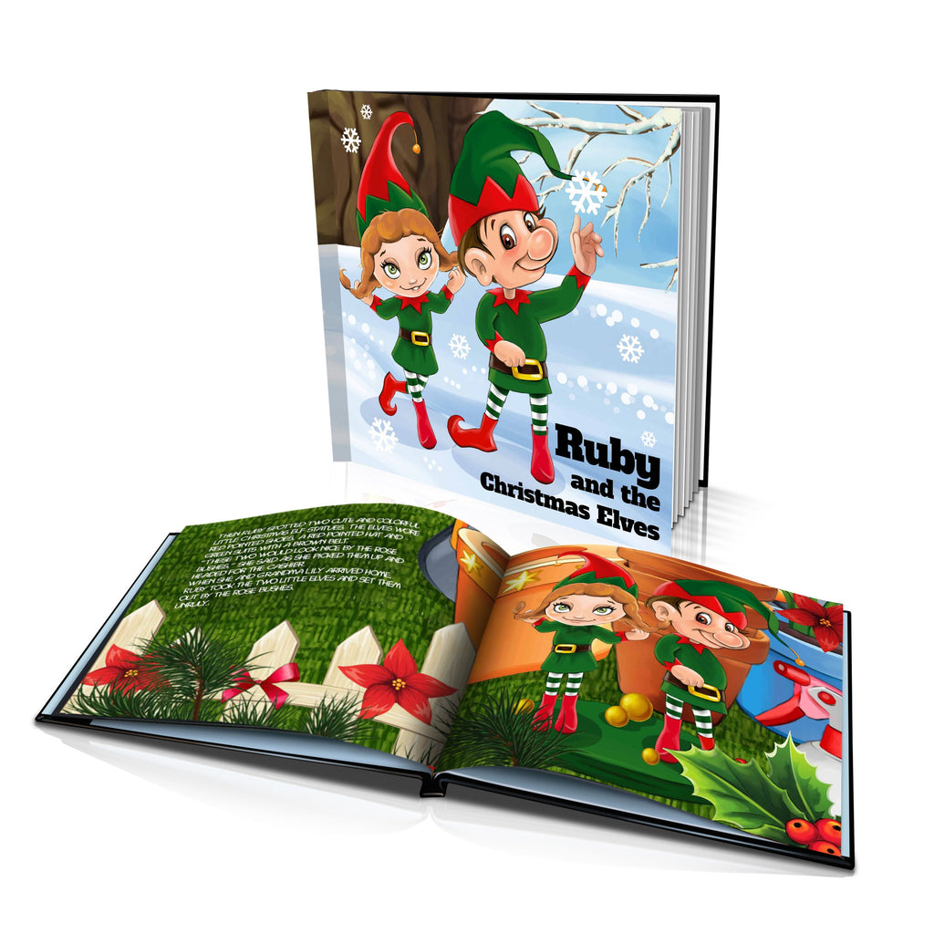 Hard Cover Story Book - The Christmas Elves
