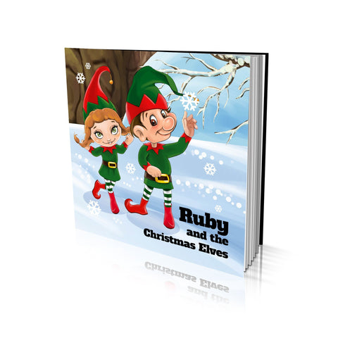 Large Soft Cover Story Book - The Christmas Elves