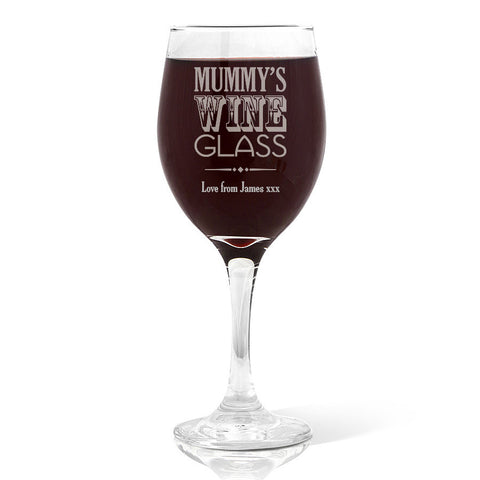 Mummy's Wine Glass Wine Glass (410ml)