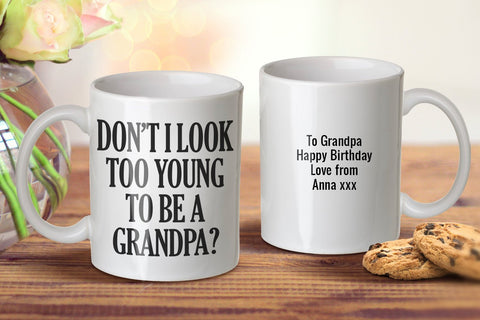 Young Grandpa Mug