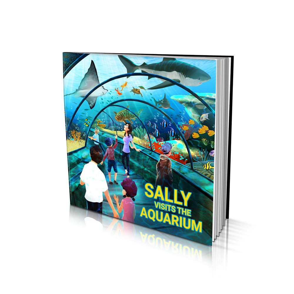 Soft Cover Story Book - Visits the Aquarium