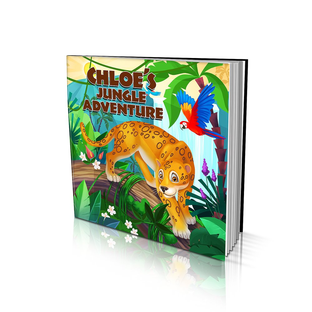 Large Soft Cover Story Book - Jungle Adventure