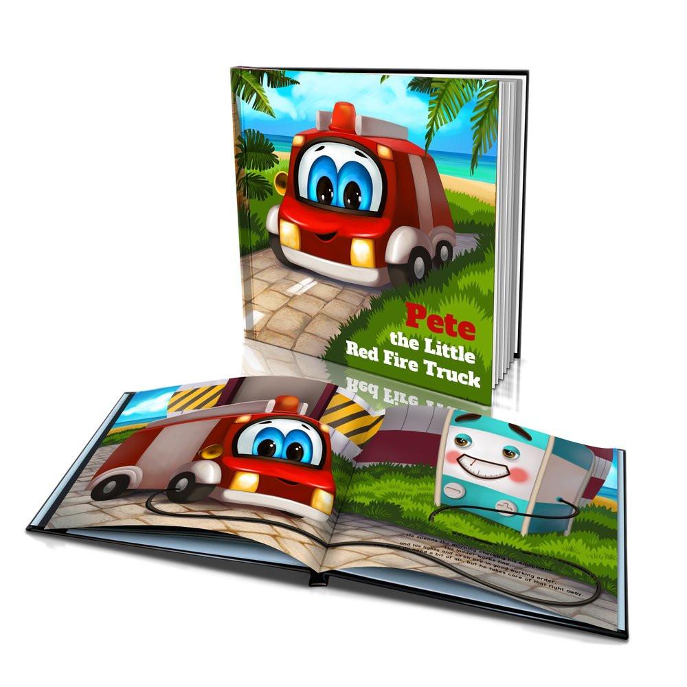 Large Hard Cover Story Book - The Little Red Fire Truck