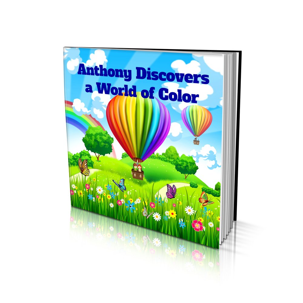 Large Soft Cover Story Book - Discovers a World of Colour