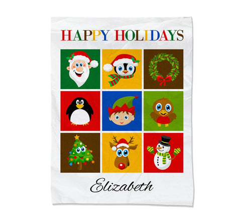 Christmas Collage Blanket - Small