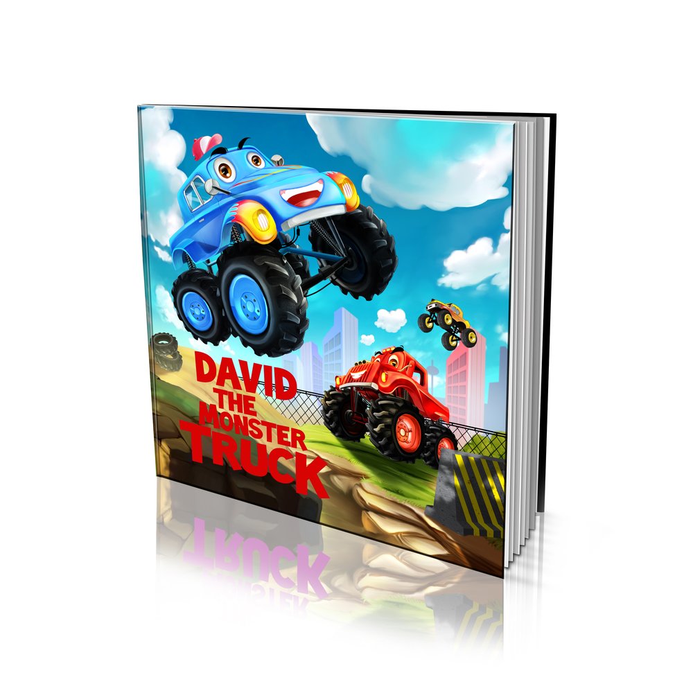 Large Soft Cover Story Book - The Monster Truck