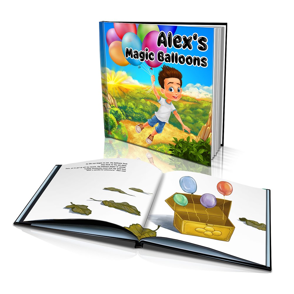 The Magic Balloons Hard Cover Story Book