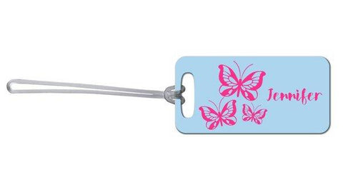 Butterflies Bag Tag