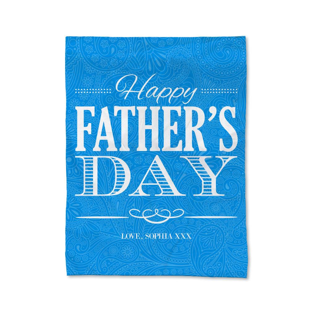 Fathers Day Blanket - Medium
