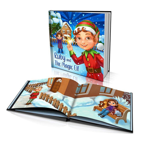 The Magic Elf Large Hard Cover Story Book