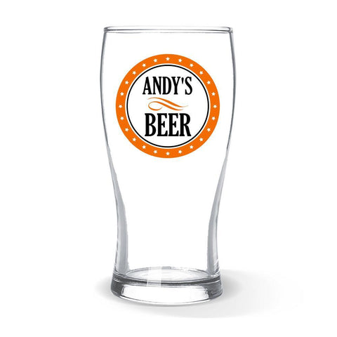 Circle Design Standard Beer Glass