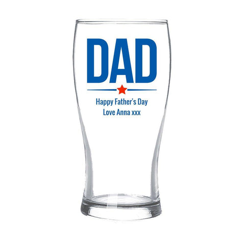 Dad Standard Beer Glass