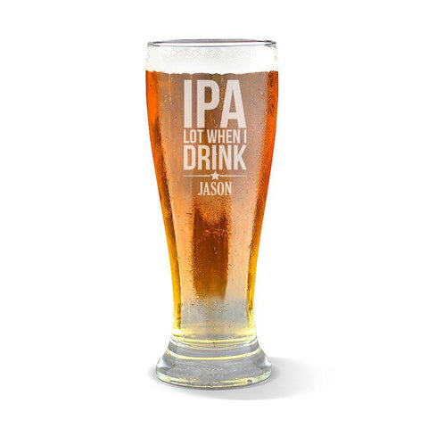 IPA Premium 285ml Beer Glass