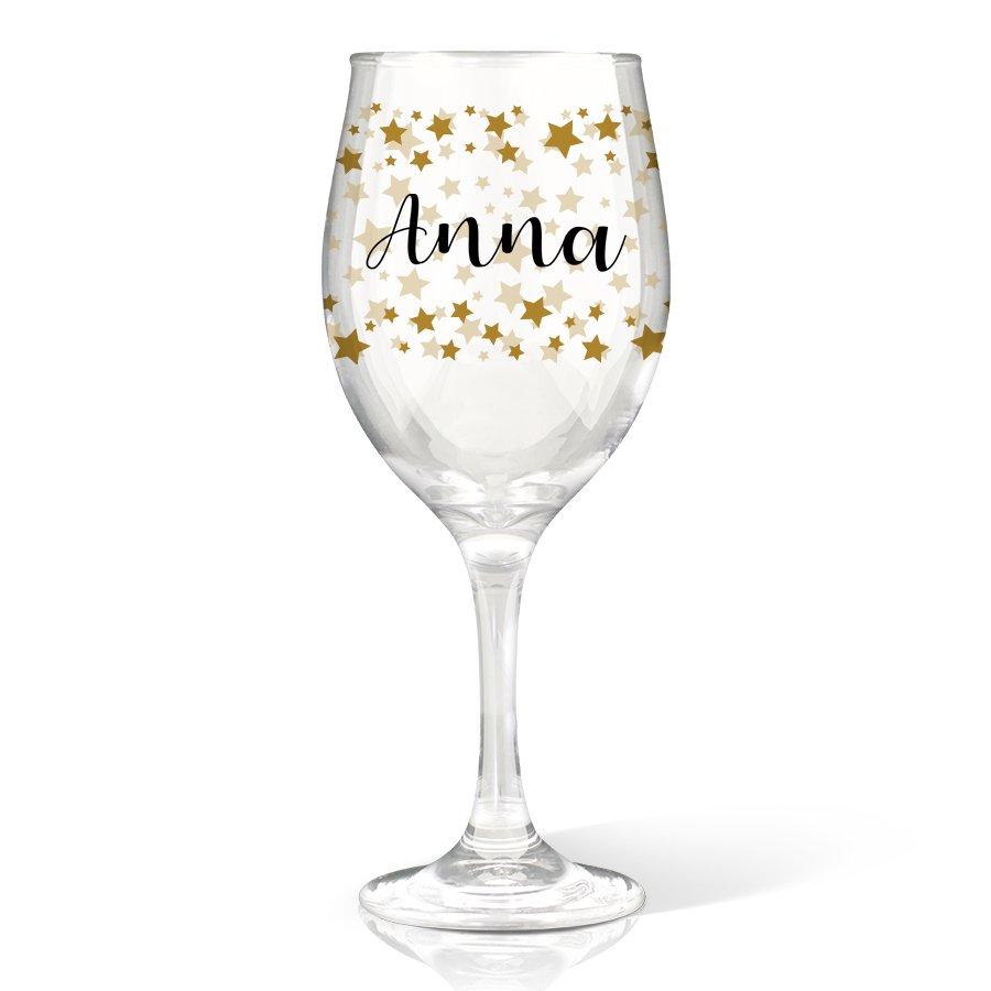 Stars Wine Glass