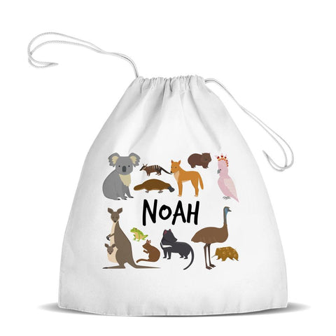 Aussie Animals Premium Drawstring Bag