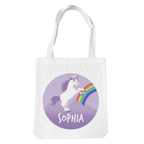 Purple Unicorn Premium Tote Bag (Temp Out of Stock)