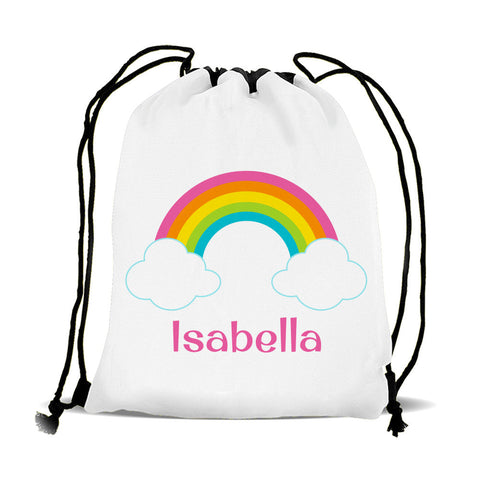 Rainbow Drawstring Sports Bag